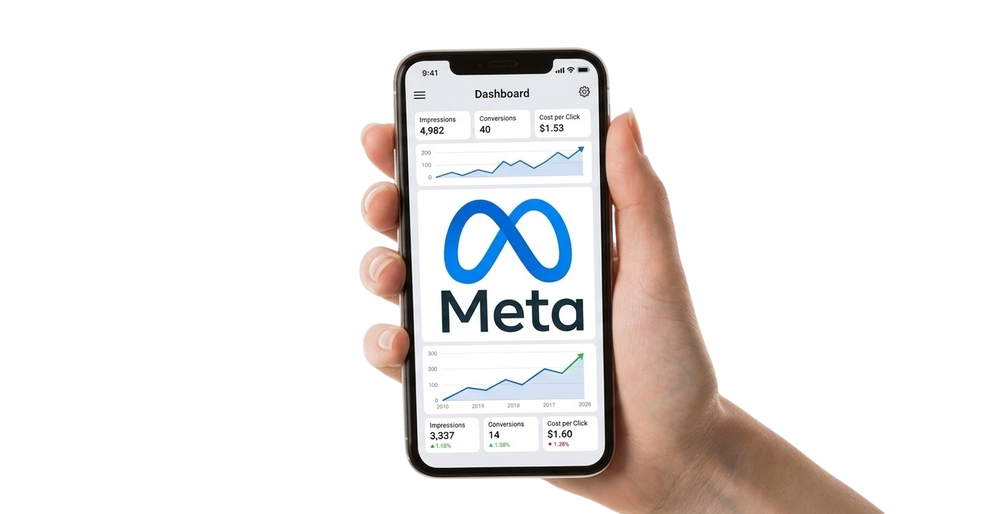 Meta Ads management hero illustration